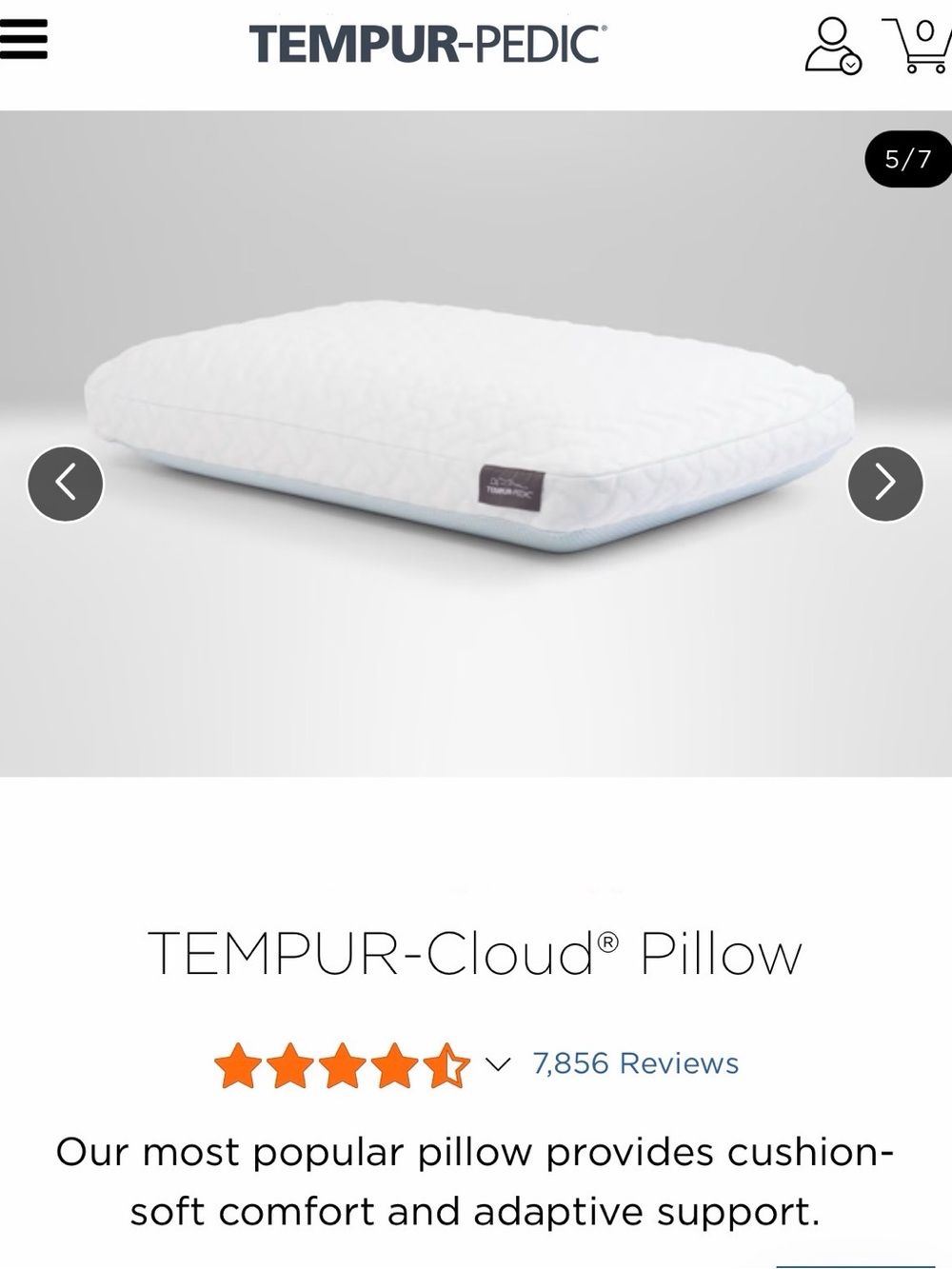 Tempur-Pedic Tempur-Cloud Pillow